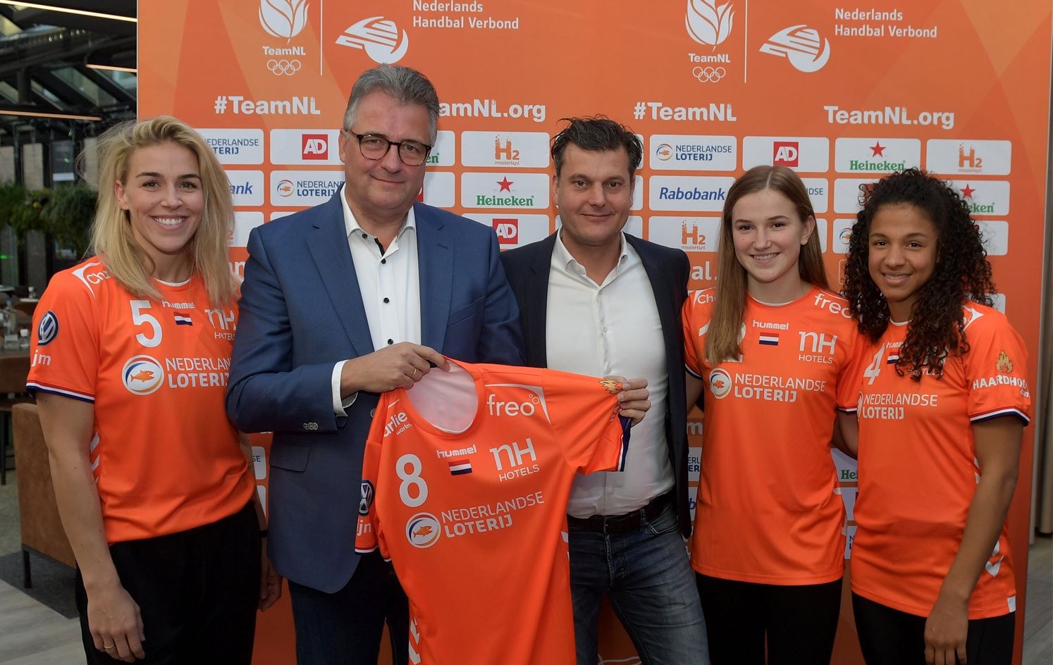 Freo trotse sponsor van Nederlandse handbaldames
